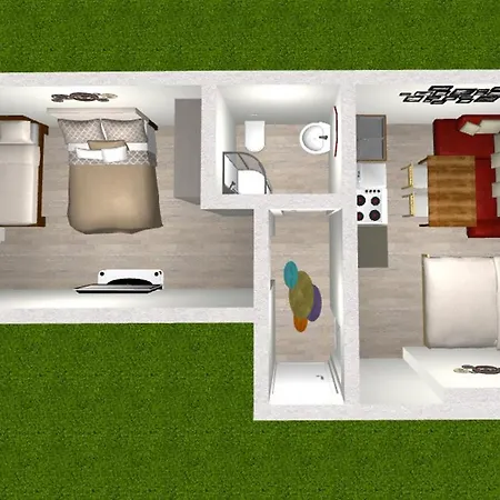 Lejlighed Super Center - Small Flat On 